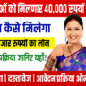लाडकी बहन योजना की महिलाओं को मिल सकता है ₹40,000 तक का लोन, जानिए आवेदन प्रक्रिया और जरूरी जानकारी